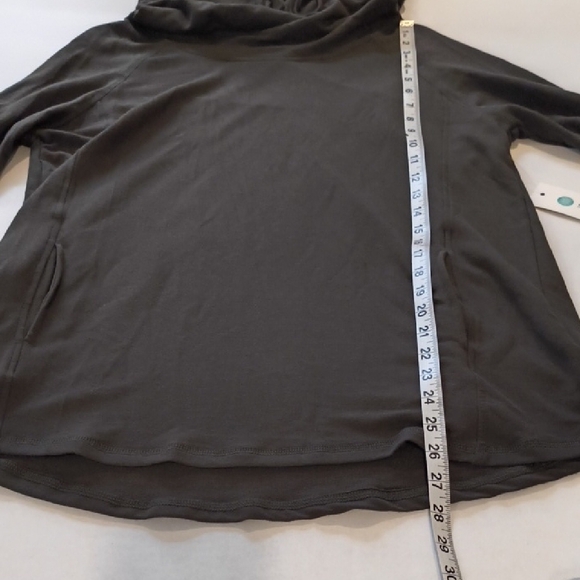 Pink Clover Women's Shenaya Knit Olive Green Long Sleeve Top NWT , Size L - Picture 3 of 7